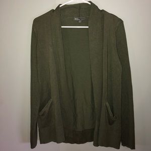 89th & Madison small forest-green cardigan